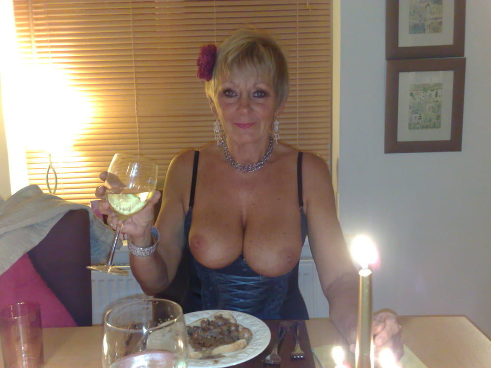 Wine Time 5 - more regular naked ladies drinking #88895387