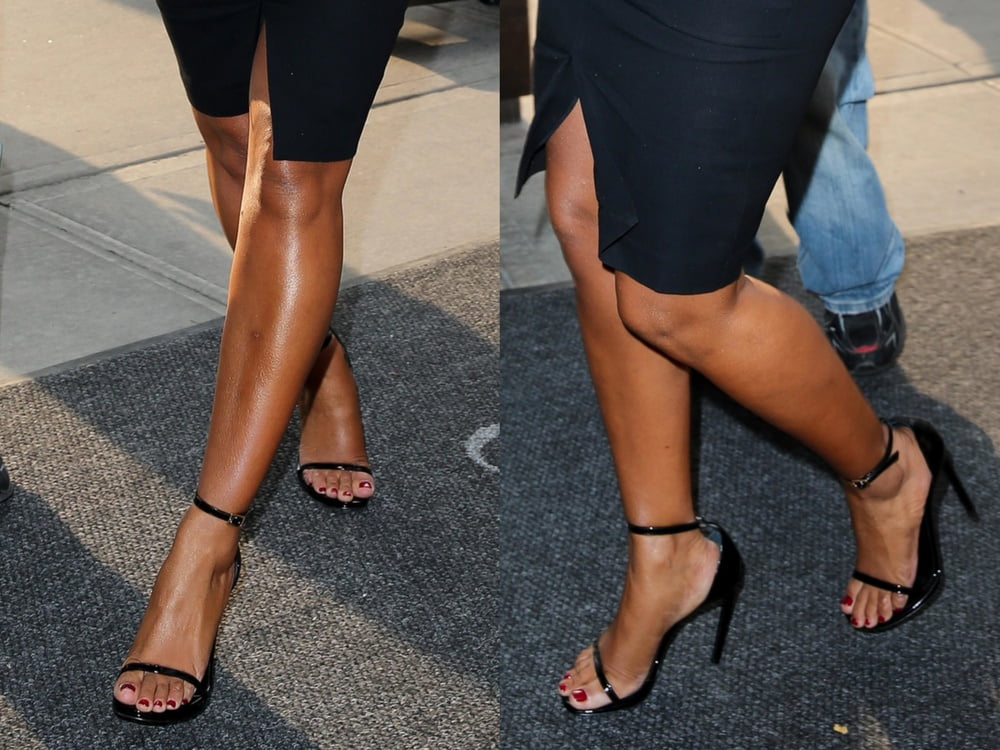 Melanie Brown&#039;s sexy Legs feet and high heels #99447224