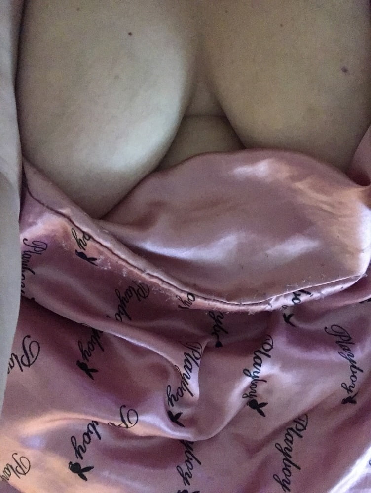 Pink silk play boy blanket #94055864