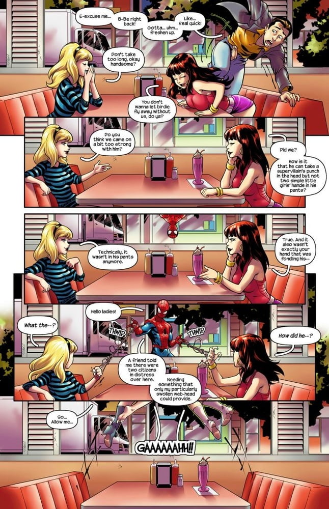 Porno comics: spider-man our valentine
 #104299646