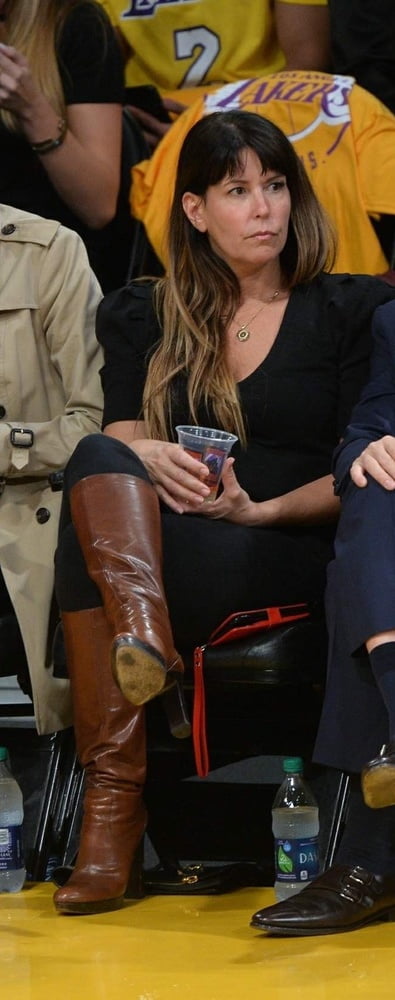 Female Celebrity Boots &amp; Leather - Patty Jenkins #103352483