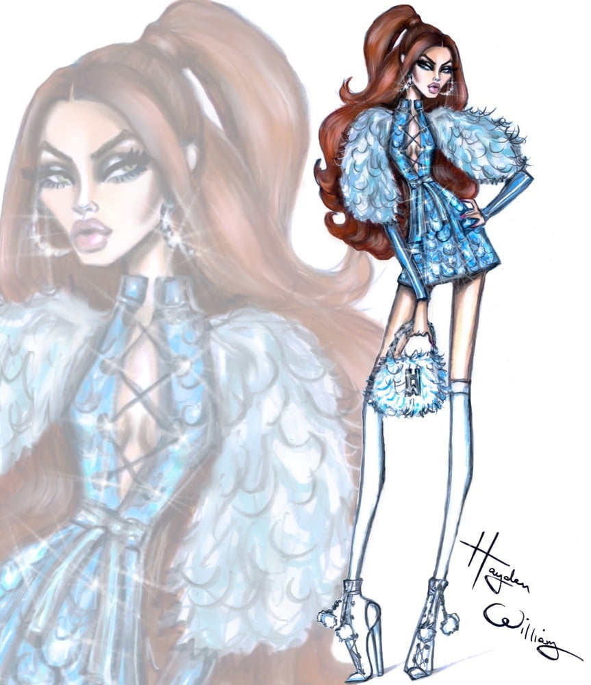 Illustrations de mode glamour
 #99742014