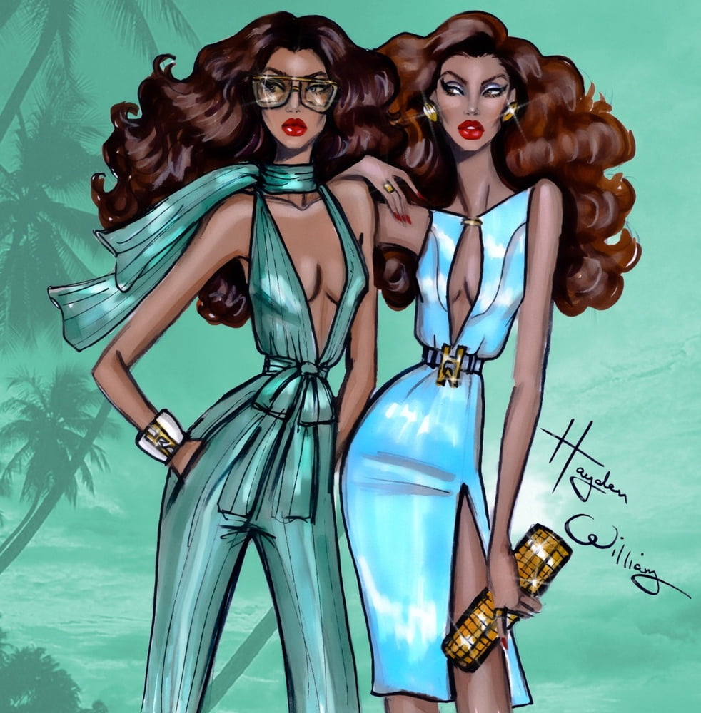 Glamour Fashion Illustrations #99742051