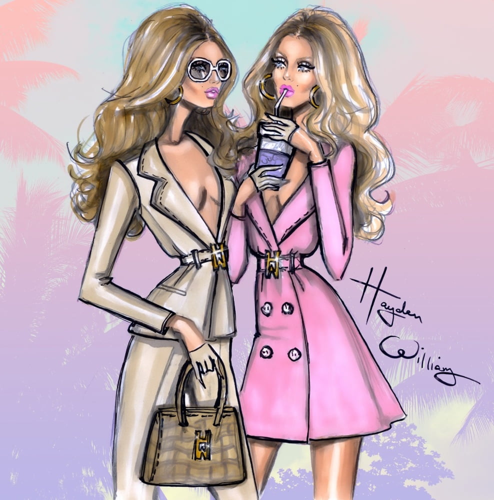 Illustrations de mode glamour
 #99742054