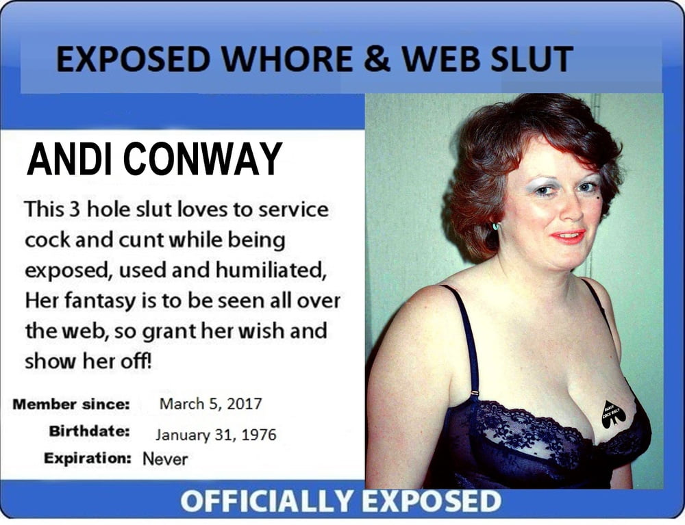 ANDI CONWAY - SLUT POSTERS #104201764