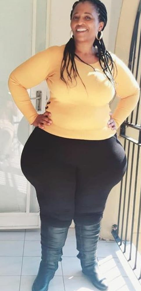 Extra wide mega hip big booty sexy pear Makholwa #81619795