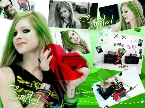 Avril Lavigne sexy real and fake #94789728