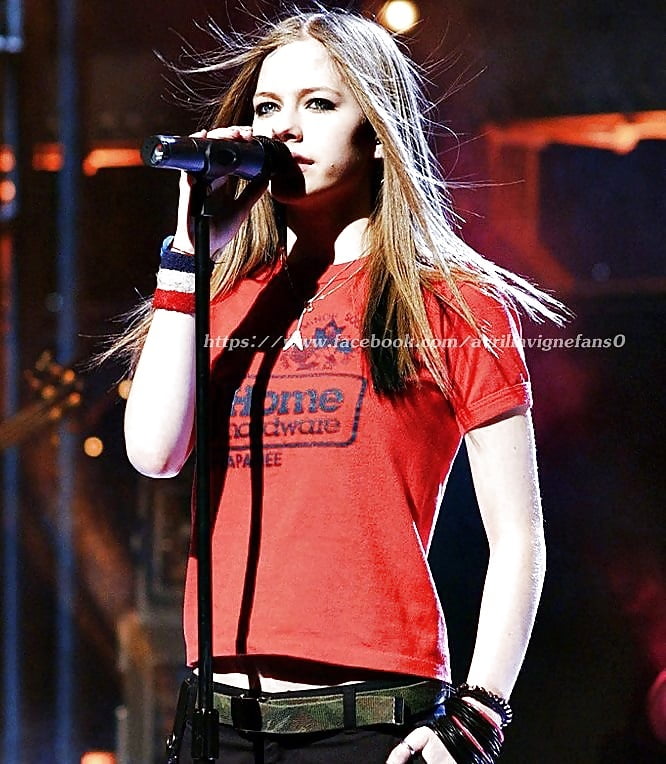 Avril Lavigne sexy real and fake #94790138