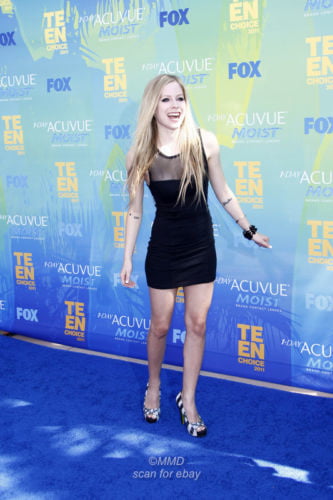 Avril Lavigne sexy real and fake #94790233