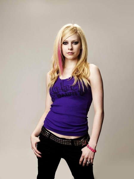 Avril Lavigne sexy real and fake #94790355