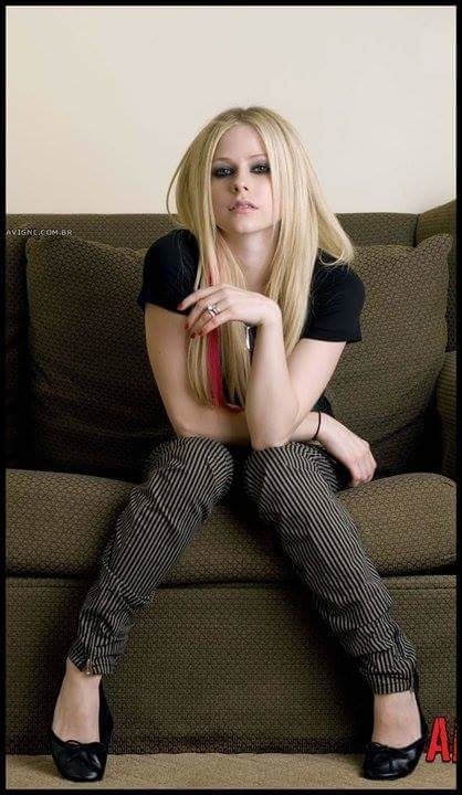 Avril Lavigne sexy real and fake #94790443
