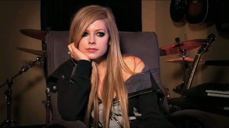 Avril Lavigne sexy real and fake #94790512