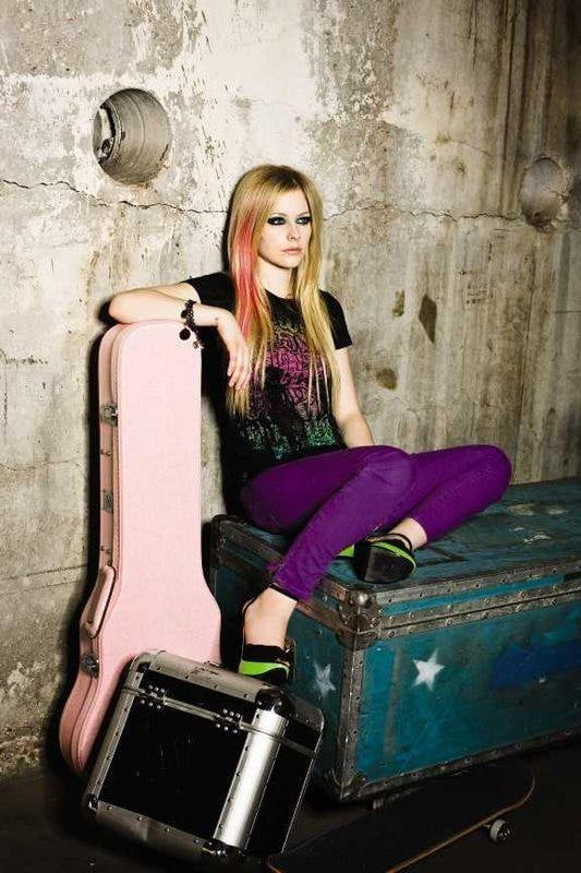 Avril Lavigne sexy real and fake #94790557