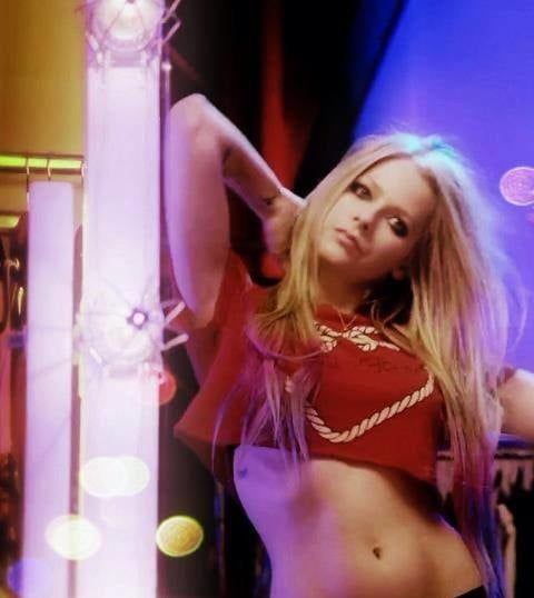 Avril lavigne sexy real and fake
 #94790565