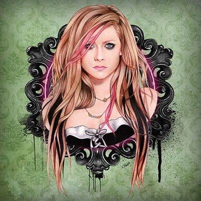 Avril Lavigne sexy real and fake #94790617