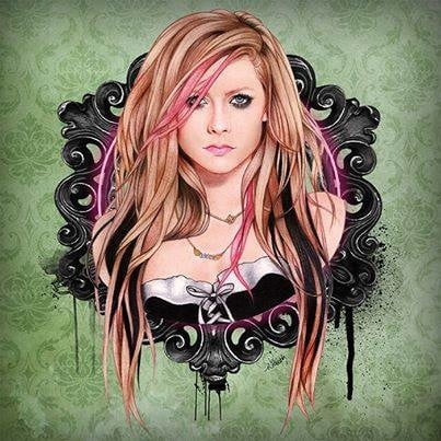 Avril lavigne sexy real and fake
 #94790617