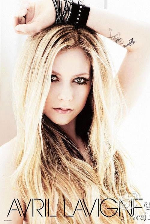 Avril Lavigne sexy real and fake #94790686