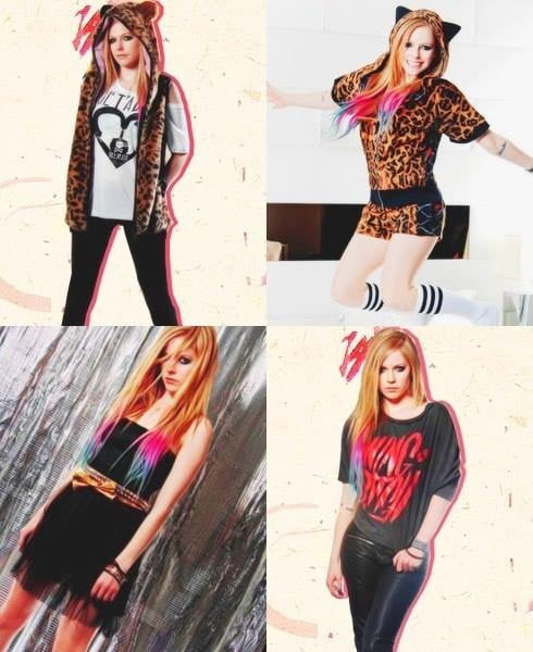 Avril Lavigne sexy real and fake #94790747