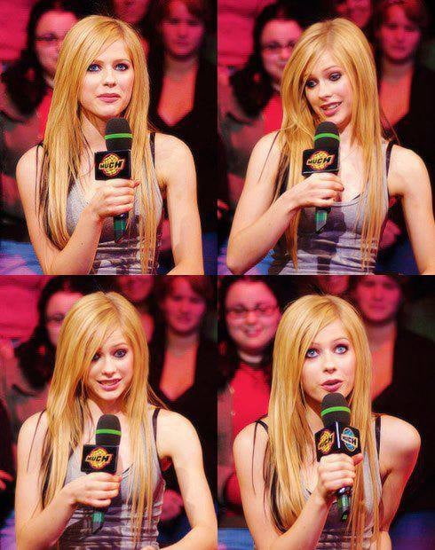 Avril Lavigne sexy real and fake #94790757