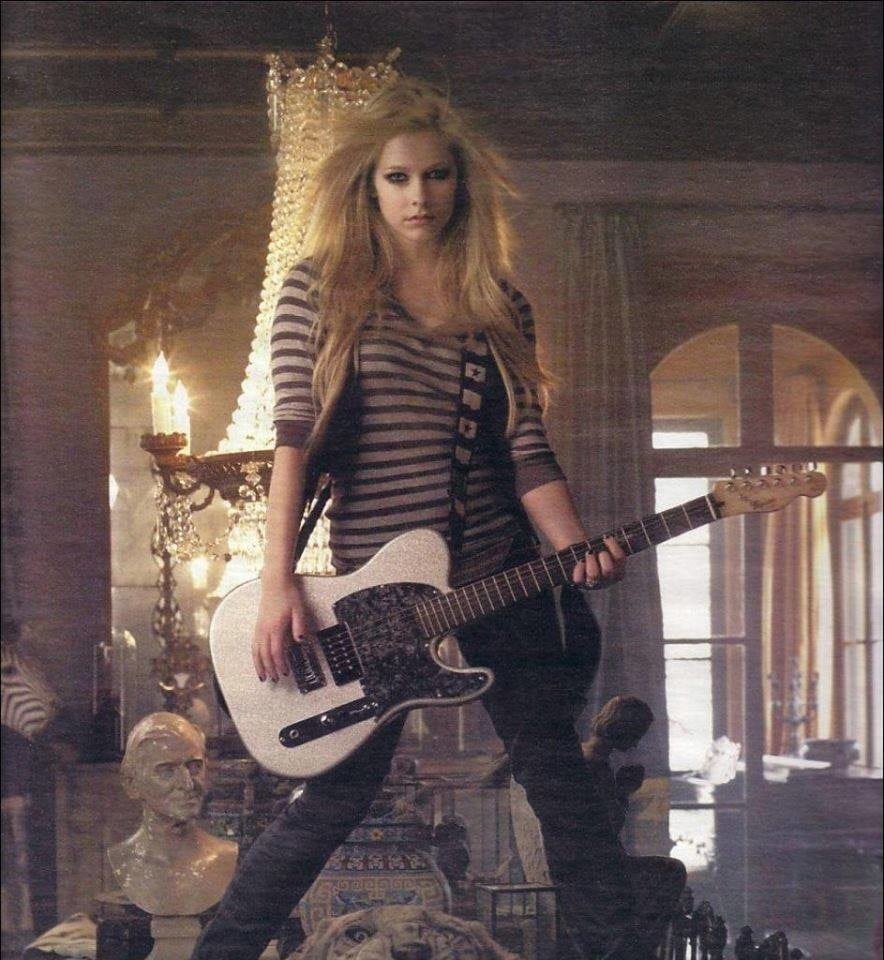 Avril Lavigne sexy real and fake #94790793