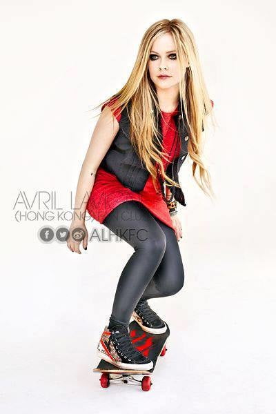 Avril Lavigne sexy real and fake #94790914