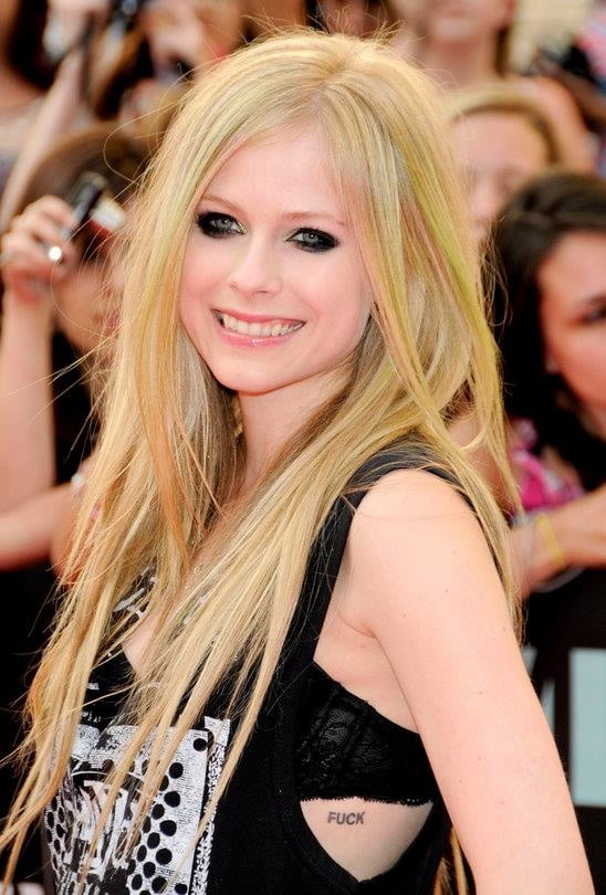 Avril Lavigne sexy real and fake #94790916