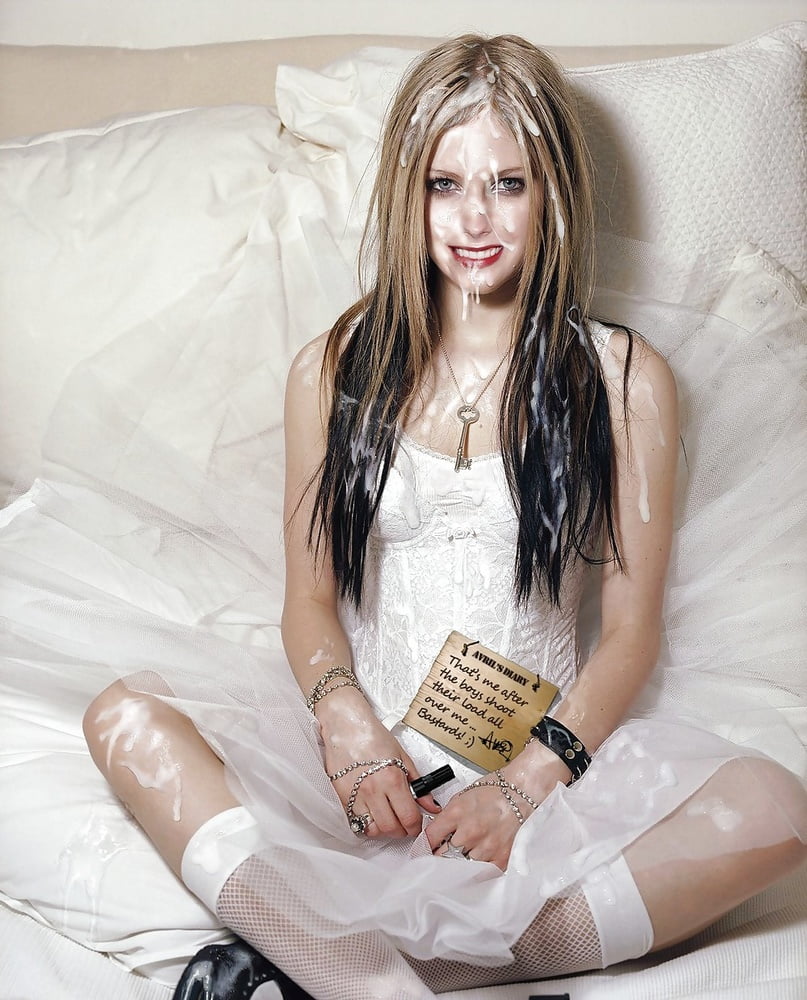 Avril Lavigne sexy real and fake #94791120
