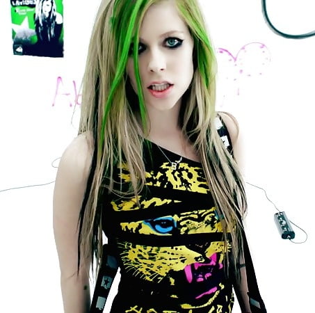 Avril Lavigne sexy real and fake #94791390