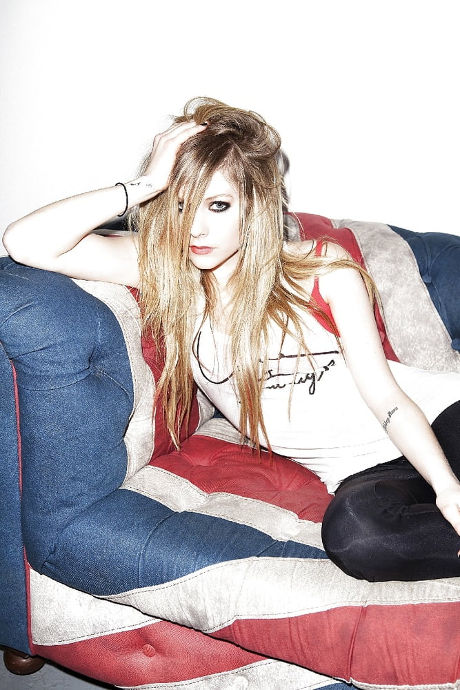 Avril Lavigne sexy real and fake #94791438
