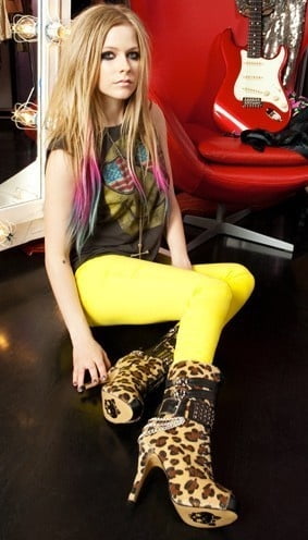 Avril lavigne sexy vrai et faux
 #94791496