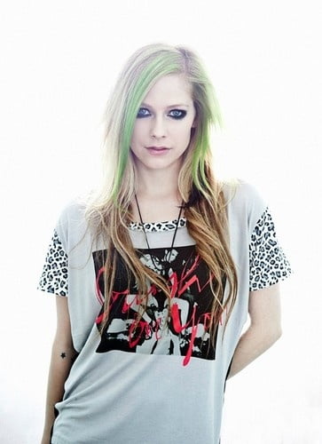 Avril Lavigne sexy real and fake #94791561