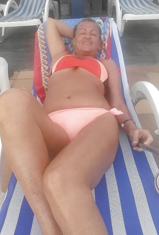 Sexy grandma in bikini 1 #88603315