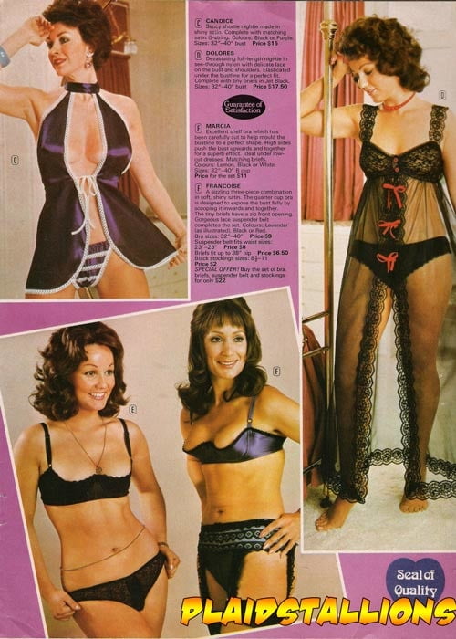 Lingerie anni '70
 #94877435