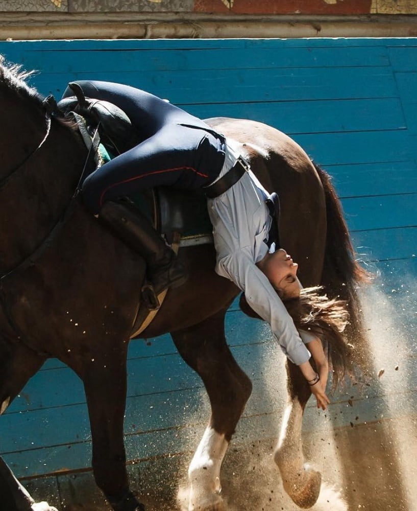 Ragazze della polizia a cavallo
 #102400514