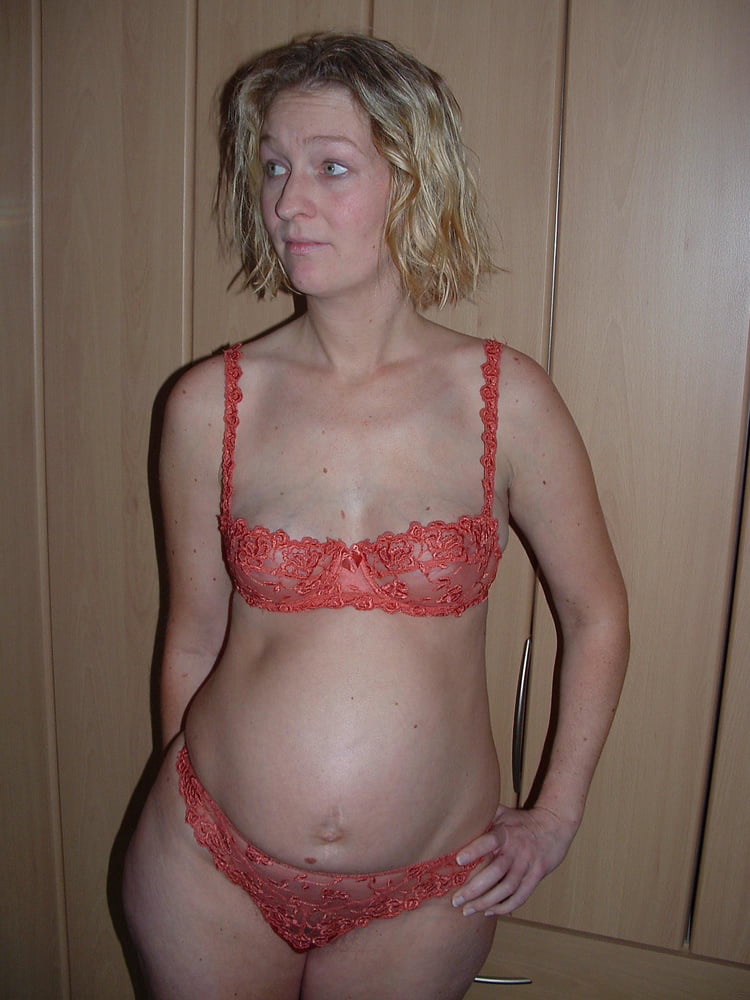 Pregnant amateur mom Hiltrud naked #98764475