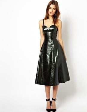 Black Leather Dress 4 - by Redbull18 #99449825