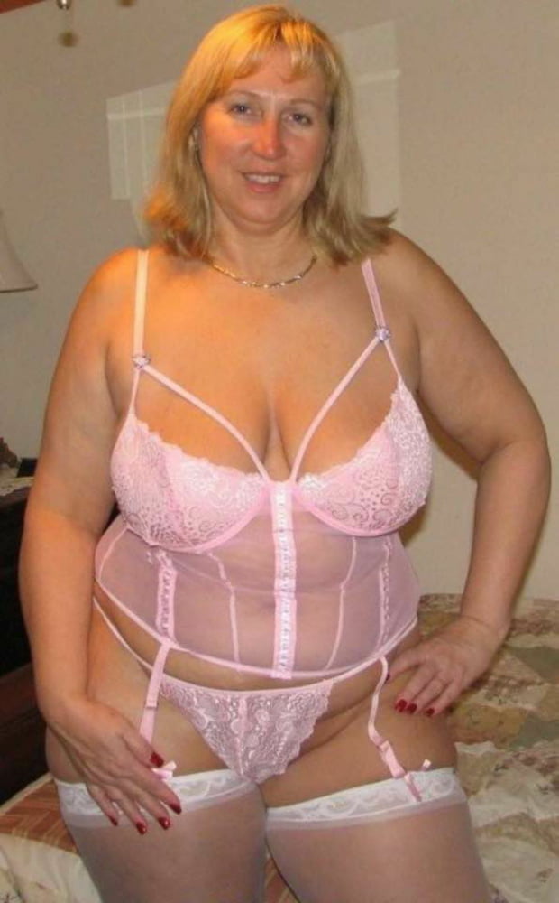 My 3rd selection of grannies &amp; matures in pink lingerie #103720633