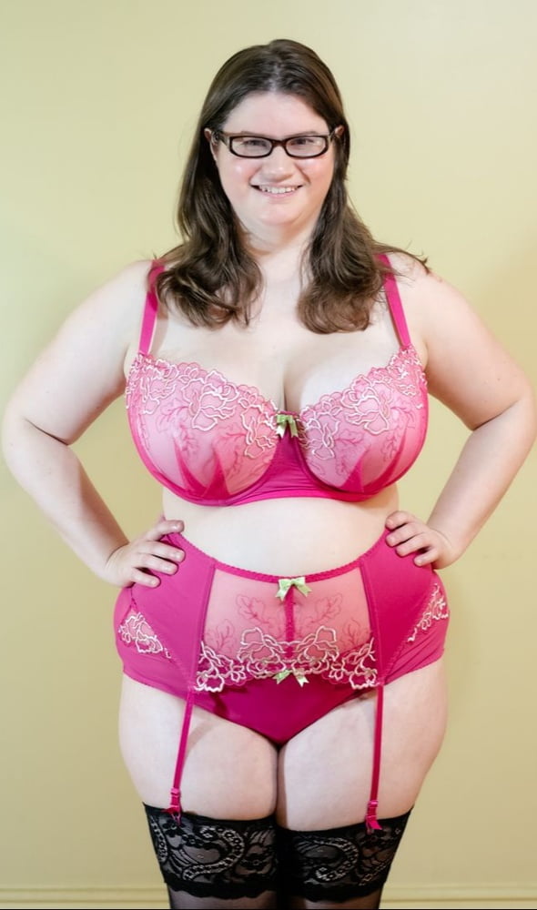 My 3rd selection of grannies &amp; matures in pink lingerie #103720681