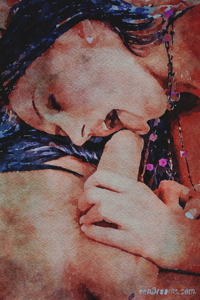 Erotic Digital Watercolor 26 #104508740