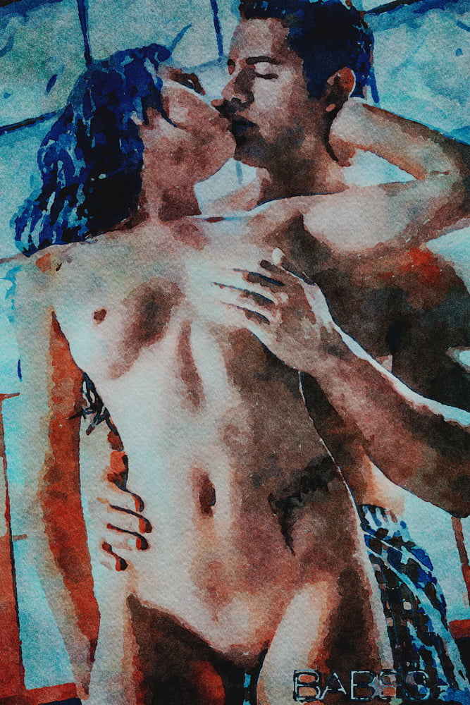 Erotic Digital Watercolor 26 #104508769