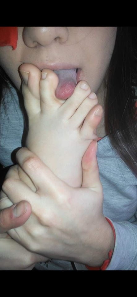 Girls self feet worship #89439580