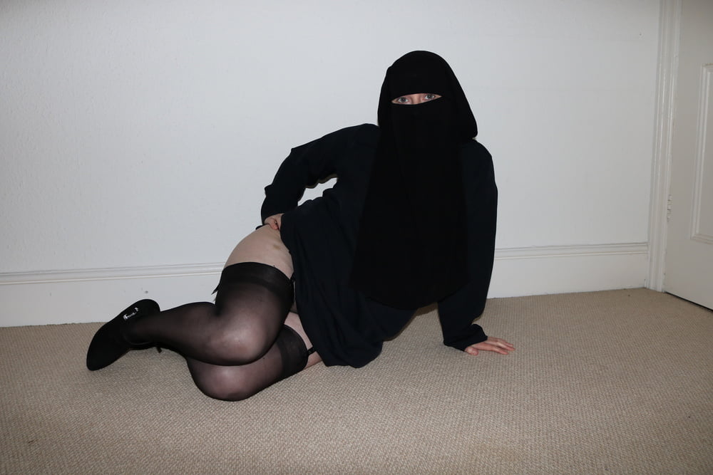 Burqa Niqab Stockings and Suspenders #106623958