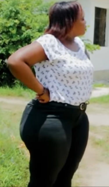 Cute Tanzanian comedy actress bbw mega pear #105226195