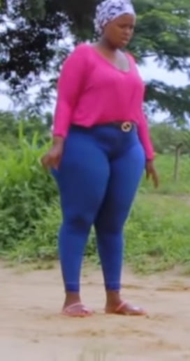 Cute Tanzanian comedy actress bbw mega pear #105226744