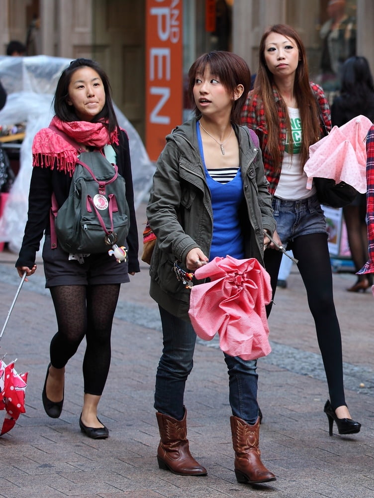 Street Pantyhose - Real Life Asian Cunts #89875145