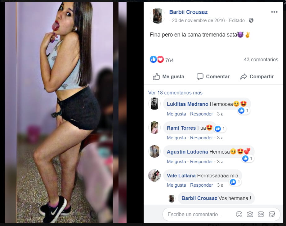 Barbara narella sexy zorrita argentina (facebook)
 #80497494