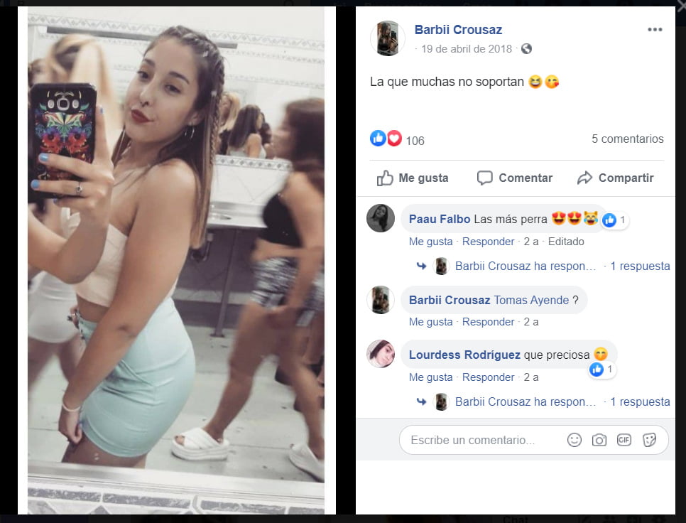 Barbara narella sexy zorrita argentina (facebook)
 #80497497