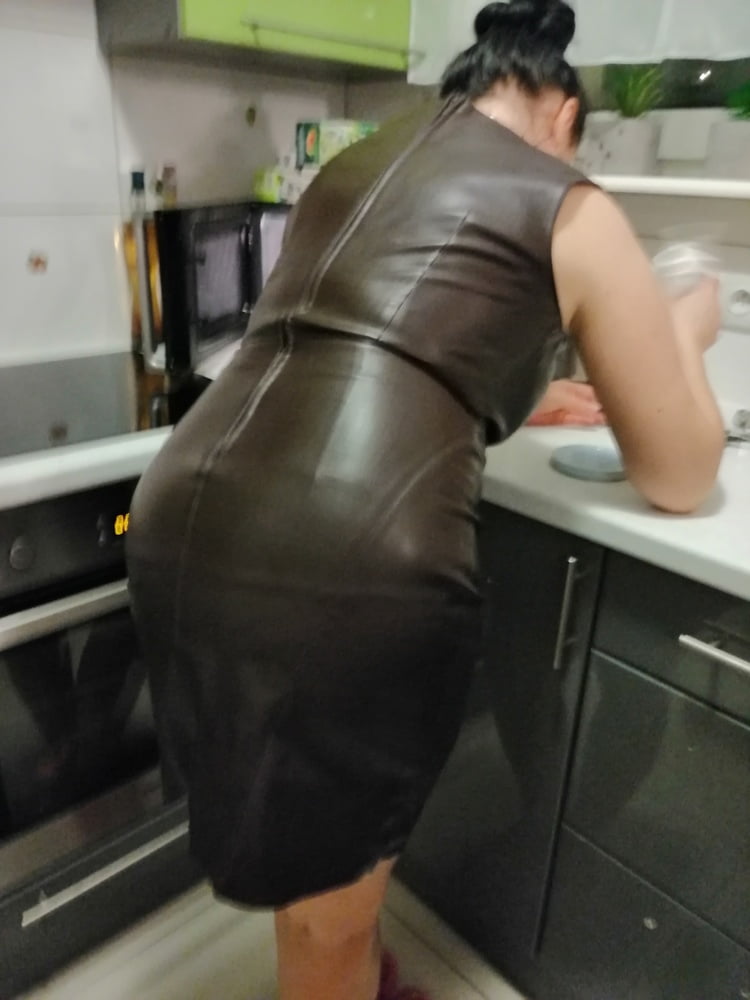 Leather dress #92513977
