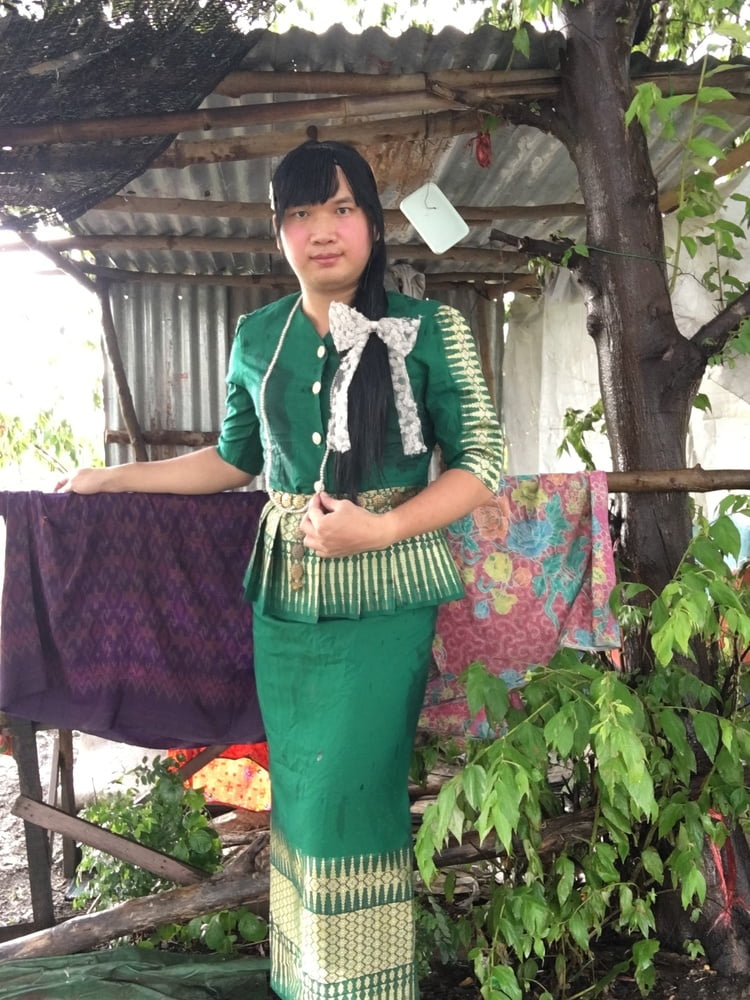 Thai dress green EP.1 #106848151