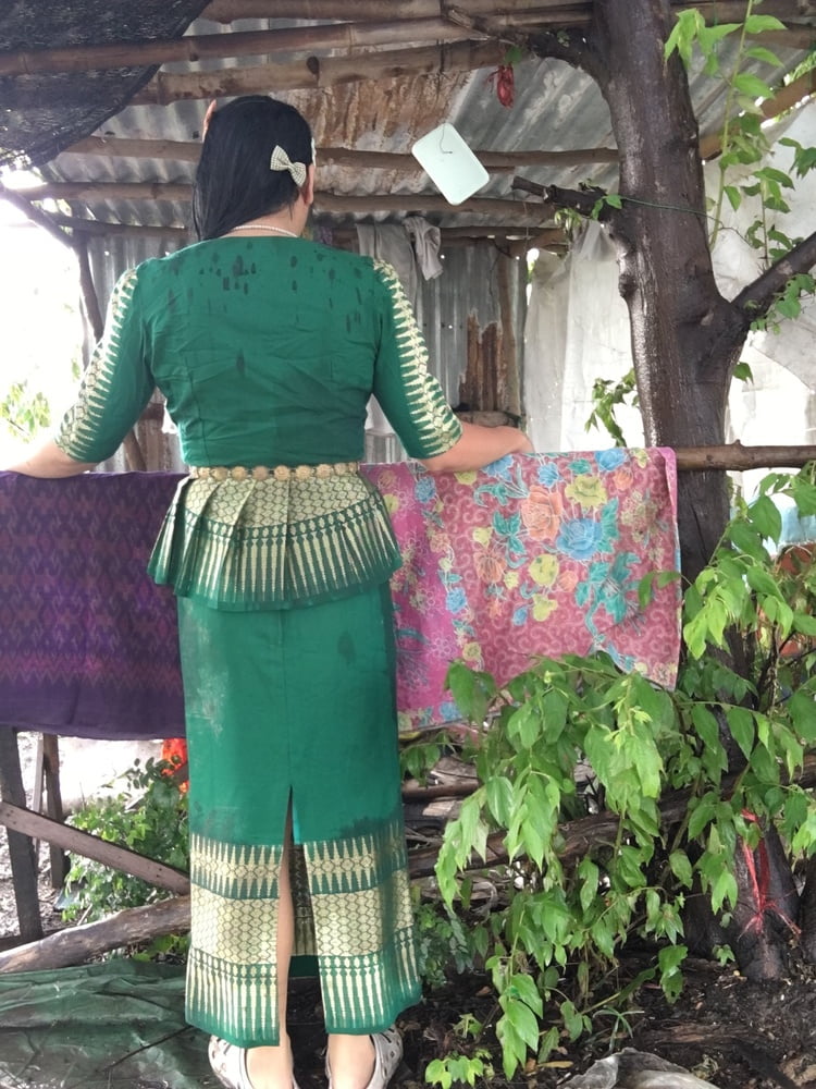 Thai dress green EP.1 #106848157